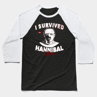 Cannibal Survivor Baseball T-Shirt